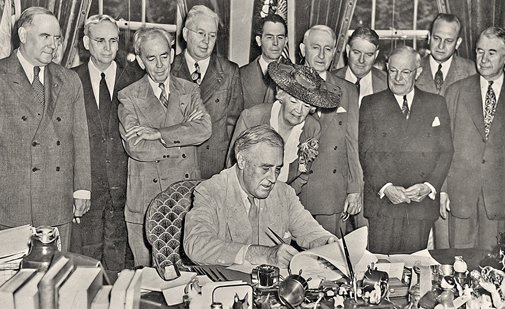 Signing of the G.I. Bill