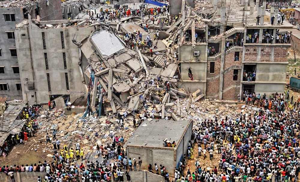 Clothing Sweatshop in India Collapses